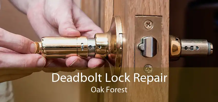 Deadbolt Lock Repair Oak Forest