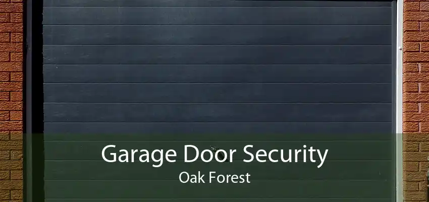 Garage Door Security Oak Forest