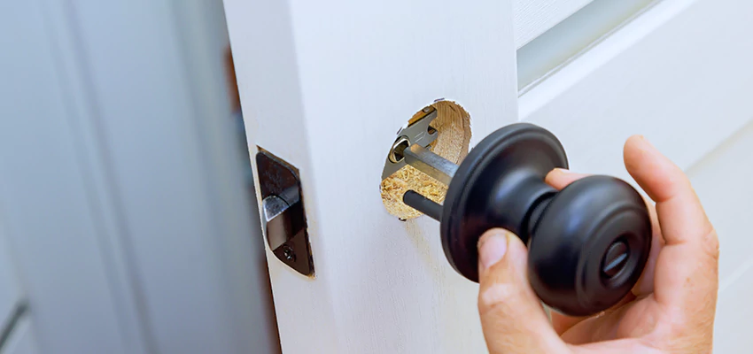 Deadbolt Lock Strike Plate Repair in Oak Forest